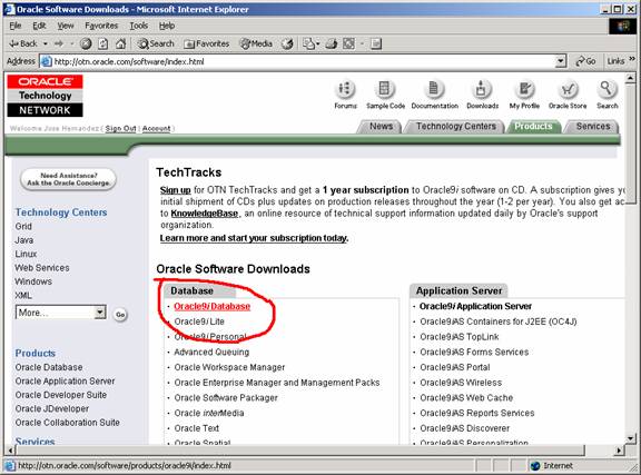 oracle 9i free  full version