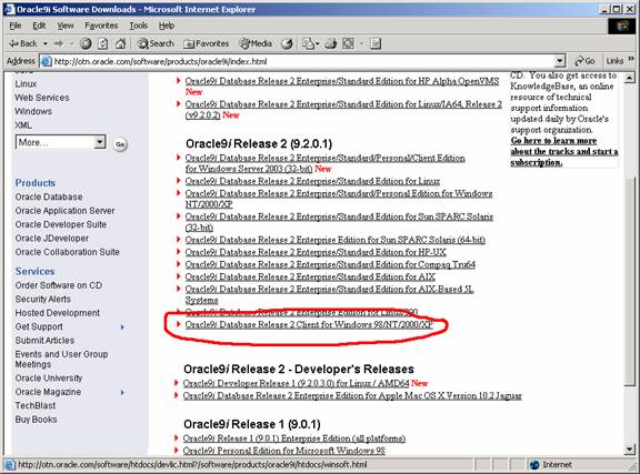 Oracle 9i Download For Windows