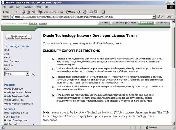 oracle 9i free  full version